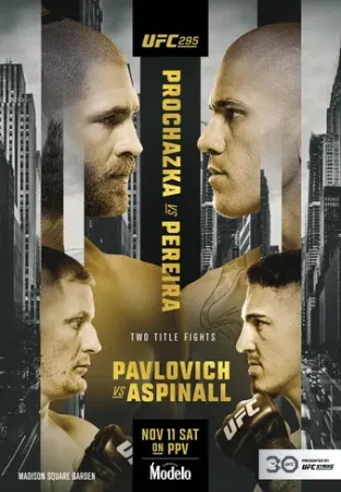 UFC 295 прямая трансляция 12.11.23 смотреть онлайн бесплатно